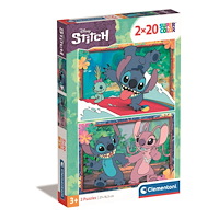Clementoni 2X20 pcs Puzzles Disney Stitch