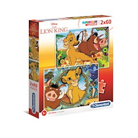 Clementoni 2x60 pcs Puzzles Kids Special Collection Lion K