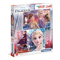 Clementoni 2x60 Puzzles Kids Frozen