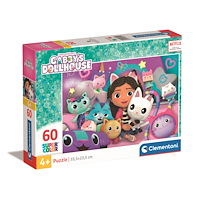 Gabbys Dollhouse 60 pcs Puzzles Kids Gabby's