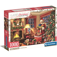 Clementoni CB HQC Santas Visit 1000pcs