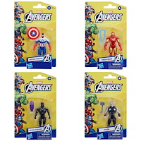 Marvel AVN 4IN EVERGREEN FIGURE AST
