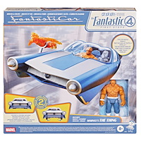 Marvel Fantastic Four 4in Vehicle and Figure