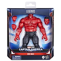 Marvel CAP LEGENDS RED HULK BNW DELUXE
