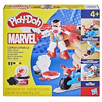 Play-Doh PD CAPTAIN AMERICA MOTO-SLICER