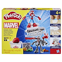 Play-Doh PD SPIDERMAN LAUNCH AND SLICE BATTLE SET