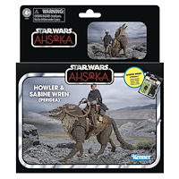 Star Wars SW Vintage 3.75in Playset Howler and Sabine Wren