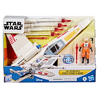 Star Wars SW 4in Playset Luke Skywalkers Force Strike X-Wing