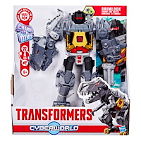 Transformers TRA CYBERWORLD CHOMP & BATTLE GRIMLOCK