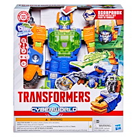 Transformers TRA Cyberworld 14in Figure Strike Battle Set Scorponok