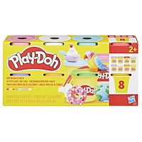 Play-Doh Compound 8-pk Rainbow 85g