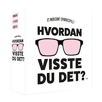 Kylskåpspoesi KYLSKPOESI Hvordan visste du det (NO)