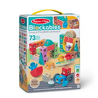 Melissa & Doug Blockables Play set Town