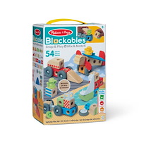 Melissa & Doug Blockables Play set Vehicles