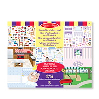 Melissa & Doug MND Reusable Sticker Pad Play House!