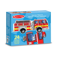 Melissa & Doug MND Floor Puzzle Giant Fire Truck 24pcs