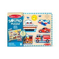 Melissa & Doug Vehicles Sound Puzzle