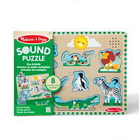 Melissa & Doug Zoo Animals Sound Puzzle