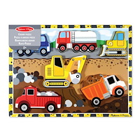 Melissa & Doug Construction Chunky Puzzle