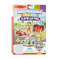 Melissa & Doug Paw Patrol Restickable Stickers - Classic Missio