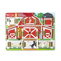 Melissa & Doug Magnetic Farm Hide & See Board