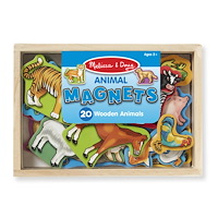 Melissa & Doug Wooden Animal Magnets