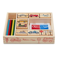 Melissa & Doug Stamp set Vehicles