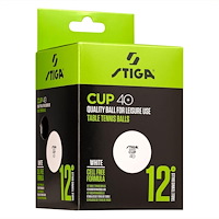 STIGA SPORTS Cup 12-pack ABS, white