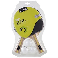 STIGA SPORTS Set Sonic 2 rack + 3 bollar