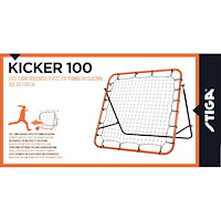 STIGA SPORTS FB Rebounder Kicker 100 Black/Orange