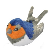 Wild Republic WR Bird With Sound BARN SWALLOW