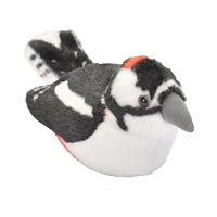 Wild Republic WR Bird With Sound GREAT SPOTTED WOODPECKER