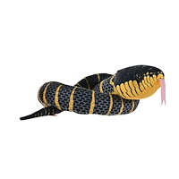 Wild Republic WR Snakesss 137 cm. Black Fanged Mangrove