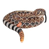 Wild Republic SNAKE-SKINNY DIAMOND BACK