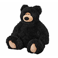 Wild Republic WR SnuggleLuvs Medium Black Bear