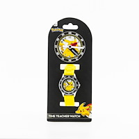 ACCUTIME TIME TEACHER WATCH POKEMON YELLOW