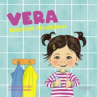 VERA OCH VILLE Vera borstar tänderna