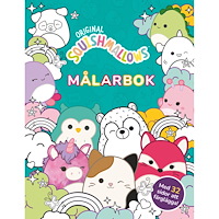 Squishmallows Squishmallows: Målarbok