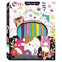 Squishmallows Squishmallows : Pyssla & måla regnbågspennor