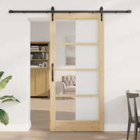 vidaXL Skjutdörr med Hårdvarusats 'ORKDAL'93x202 cm