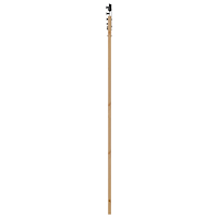 vidaXL Skjutdörr med Hårdvarusats 78x232 cm Massivt Tallträ