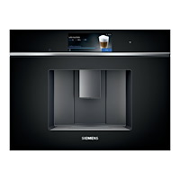 Siemens Siemens iQ700 CT718L1B0 - automatisk kaffekokare med mjölkskummare - 19 bar - svart