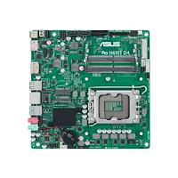 ASUS ASUS Pro H610T D4-CSM - moderkort - Thin mini ITX - LGA1700-uttag - H610