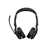 Jabra Jabra Evolve2 55 MS Stereo - headset - USB-A - med laddningsställ