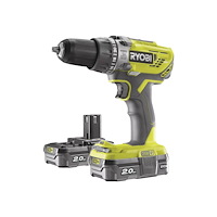 Ryobi Ryobi One+ R18PD3-220S - slagborr/skruvdragare - sladdlös - 2 hastigheter - 2 batterier