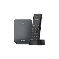 YEALINK Yealink W78P - trådlös VoIP-telefon - med Bluetooth interface med nummerpresentation - 3-riktad samtalsförmåg