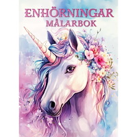 Tukan Förlag Enhörningar målarbok (häftad)