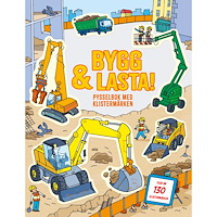 Jessica Greenwell Bygg och lasta : pysselbok med klistermärken (häftad)