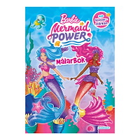 Barbie Målarbok Barbie Mermaid power