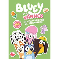 Bluey Bluey och vänner: En pysselbok med klistermärken
